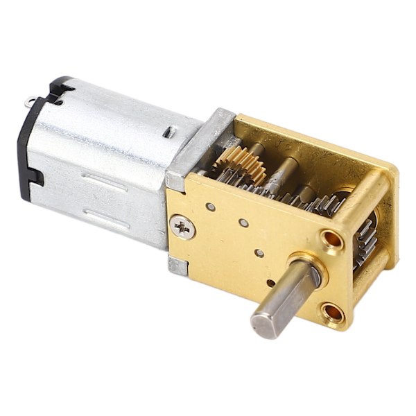 DC6V yksiakselinen matovaihteinen moottori kiinnitysjalustalla Micro DC vaihdemoottori Nopeudenvaihtamoottori 190 RPM (1:42 Vähentämissuhde)