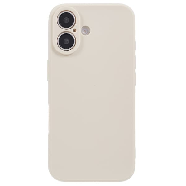 Kompatibel med iPhone 16 Ultratynt TPU-deksel - Flere farger Vit white
