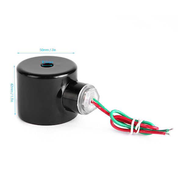 Magneettiventtiilin kela Kupari 2W-sarja Teollinen sisäinen kierre Suora liike lisävaruste AC220V