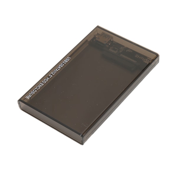 USB3.0 SATA III 2,5-tums hårddiskhölje Stöd UASP Maximalt 6TB SSD-hölje Mobil hårddiskbox för 2,5-tums SSD HDD YC S9