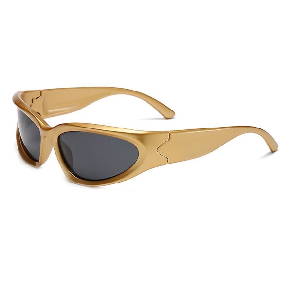 Sports Wrap Around Solglasögon Uv-skydd Polariserade linser Unisex sportglasögon för bilkörning