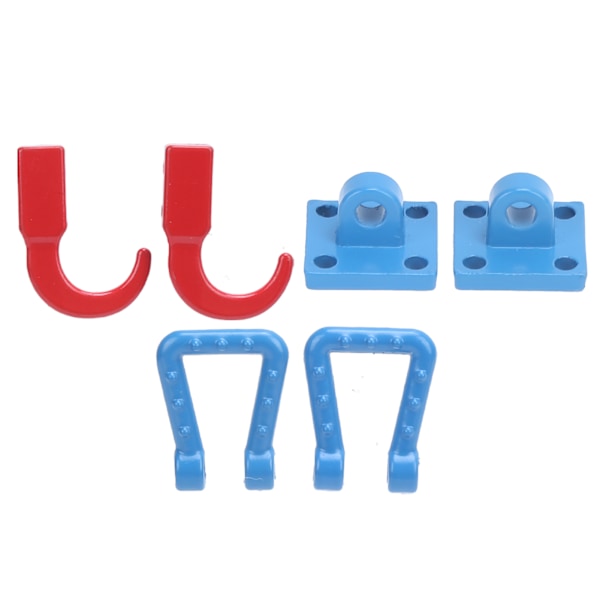 Kopplingslänkar Bärbara Hållbara Hög Styrka Förstärkt Modell Metall Clevis Kopplingslänk för 1/10 RCBlue
