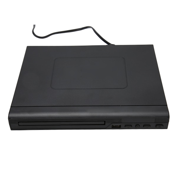 Mini HD DVD-spelare Inbyggd PAL NTSC USB 2.0-gränssnitt Fjärrkontroll Hem CD-spelare med RCA-kabel för TV 110‑240V US-kontakt