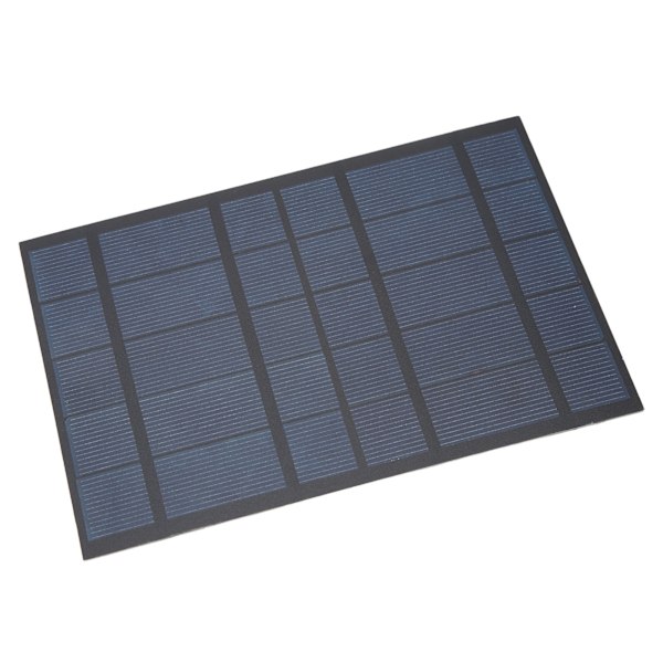 2,5W 5V Bærbar Solcellelader Polysilicium Vanntett Lett Solcellelader for 3,7V Batteri Camping