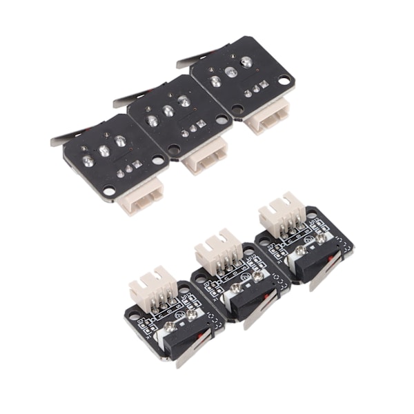 6 stk printer grænseafbrydere 3-bens N / ON / C Kontrol Holdbar Bedre sejhed 3D-printerdele