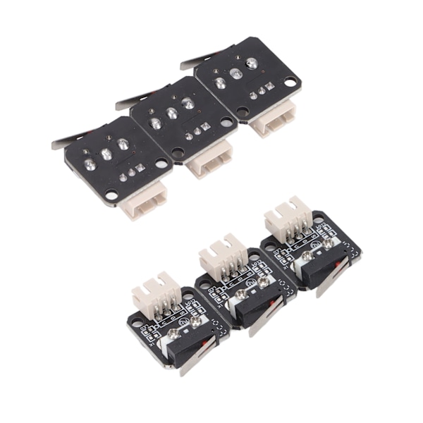 6 stk skrivergrensebrytere 3-pins N / ON / C Kontroll Holdbar Bedre seighet 3D-skriverdeler