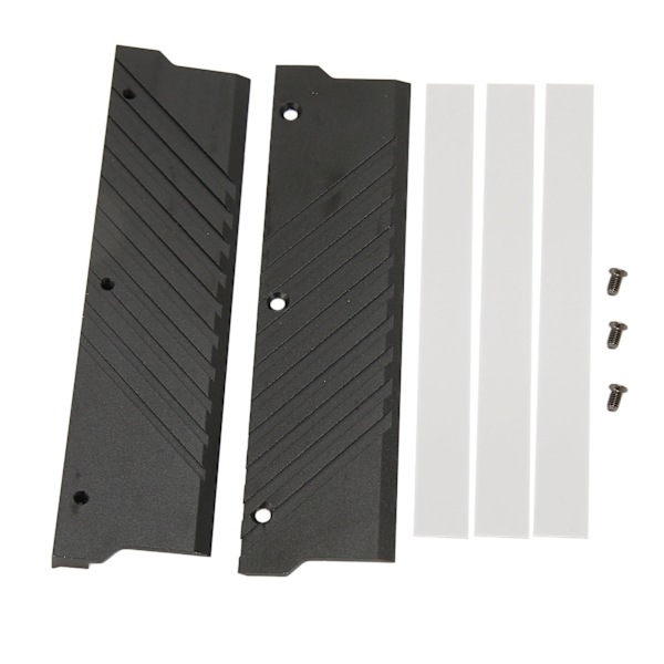 Minne RAM kylfläns MEO PMOAB G Aluminiumlegering Minne RAM kylare DDR5 kylfläns för dator Vattenkylningssystem Svart