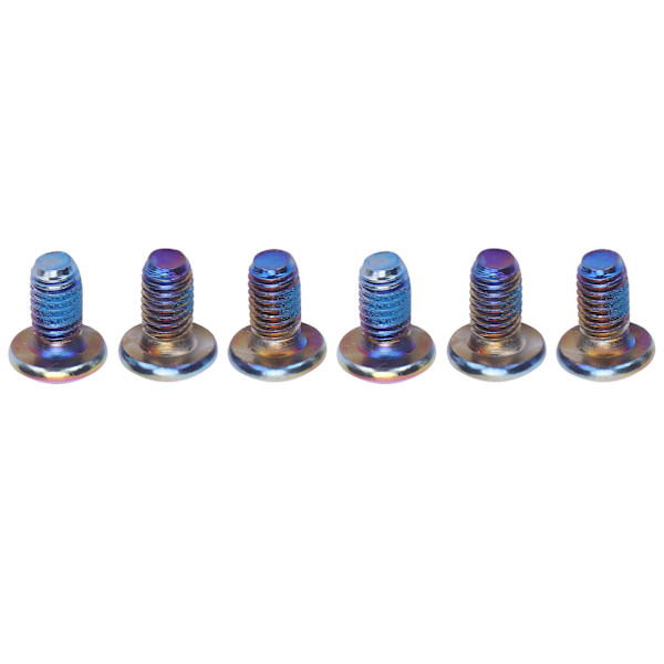 M5x10mm Maastopyörän jarrulevy titaniteräskruuvi Pyörä Universal T25 pääpultit Värikkäät