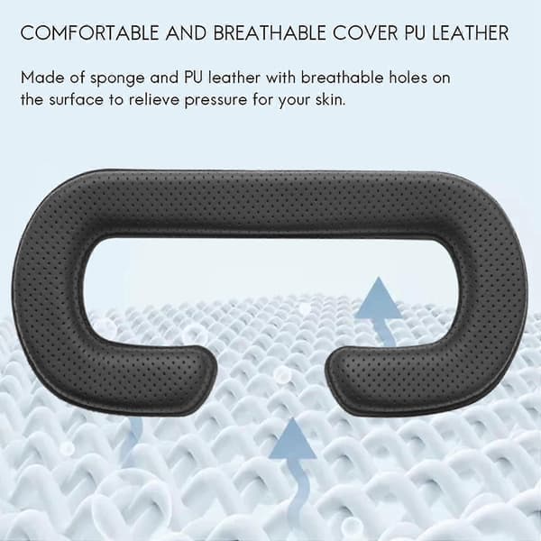 Til HTC Vive-etui i PU-læder, skum til HTC Vive-headsettet Vr-ansigtspude, let at rengøre