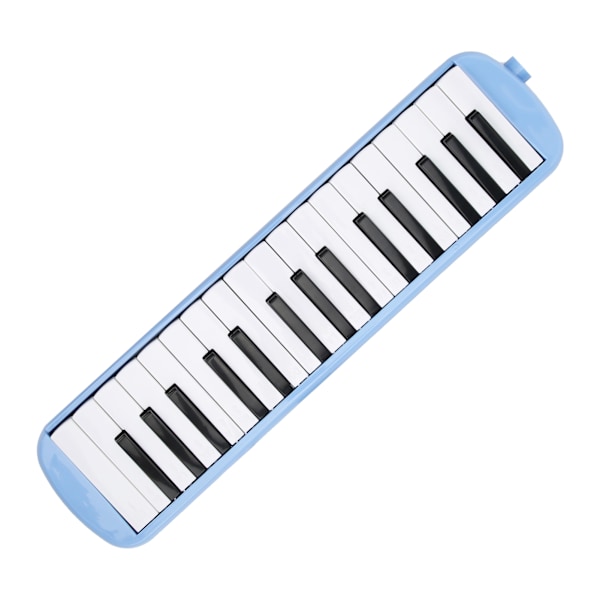 Melodica 32 Tangenter ABS Vind Sort og Hvid Tastatur Instrument til Begyndere Musik Træningskit