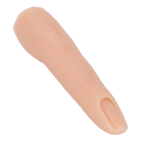 Nail Training Finger Böjbar Flexibel Silikon Practice Finger Modell för tatuering Akupunktur Practice 2st Hudfärg