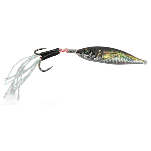 21g 3D-trykt Simulering Jernplate Agnsfisk Kunstig Fiske Agnsfisk med Krok for Tunfisk Marlin Wajo Seilfisk Tunfisk Modell 1