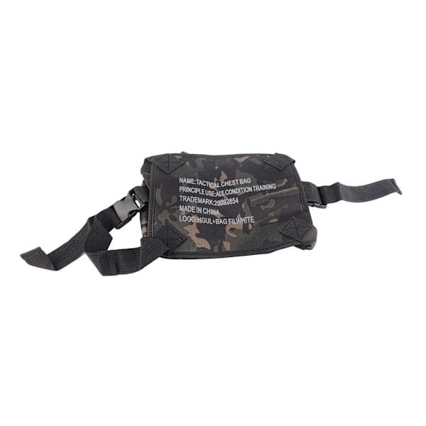 Small Chest Rig Bag Outdoor Streetwear Strap Vest Bröstväskor För Herr Dam Sport Chest Pocket Bag