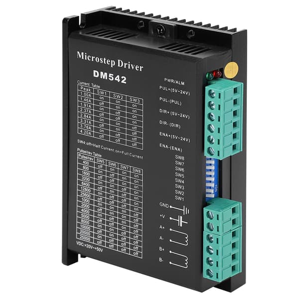 【NX】Microstep Driver Stepper Motor Driver 2-faset High Subdivision PWM Current Control DM542