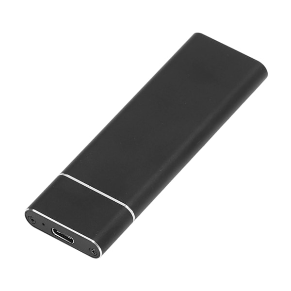 USB C SSD-hölje M.2 NGFF High Speed ​​Transfer USB3.0 5Gbps USB 3.1 10Gbps Typ C Metall SSD-hölje för dator Svart