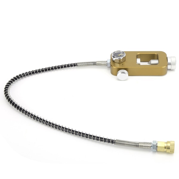 DIDEEP 8 mm:n sukellusadapteri suuresta säiliöstä pieneen sylinteriin painemittarilla 0,5L/1LGold