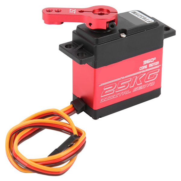 FT6325M 25KG Standardi Metallivaihteinen Servo Suuri vääntömomentti RC Servo Kestävä RC-autotarvike