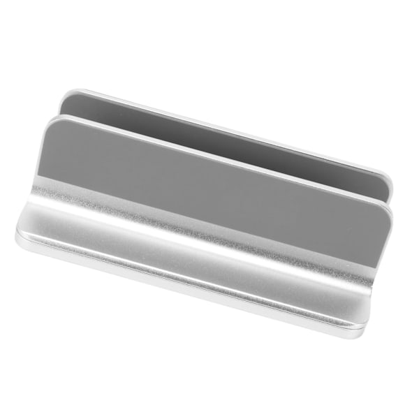 Vertikalt bärbar stativ Silverfärgad aluminiumlegering i ett stycke Silikonkudde Reglerbar bas Hållare för bärbar dator för hemmet