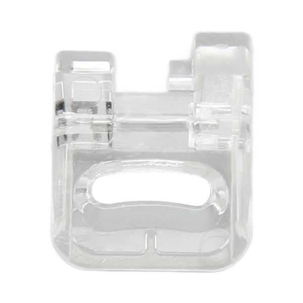 R Pressarfot Slitstark Transparent textur Plastmaterial Läder Pressarfot för Viking
