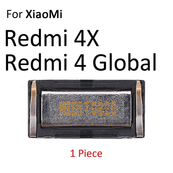 Öronsnäcka Ear Sound Top Högtalarmottagare För Xiaomi Redmi 4 Pro 3 3x 3s S2 Note 7 6 5 2 3 Pro 4 4x 6a 5a For Redmi 4X