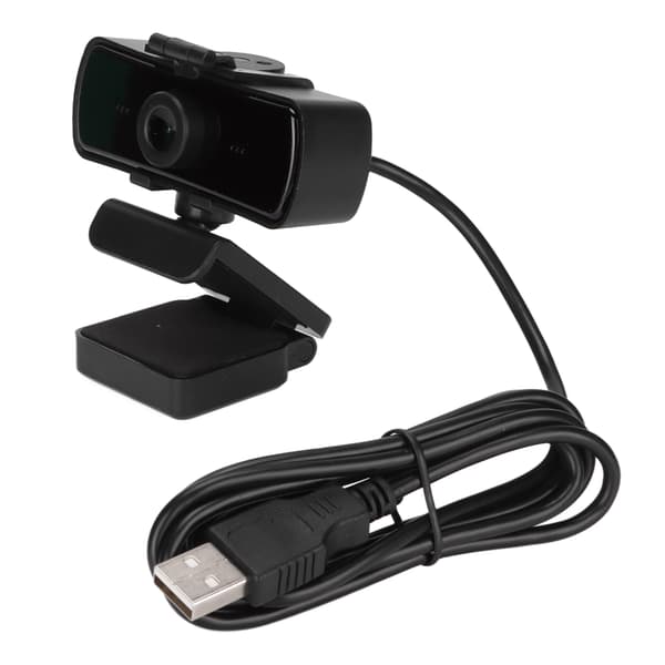 Webkamera 1080P High Definition med Mikrofon til Live Stream Video Class Conference PC Gamer