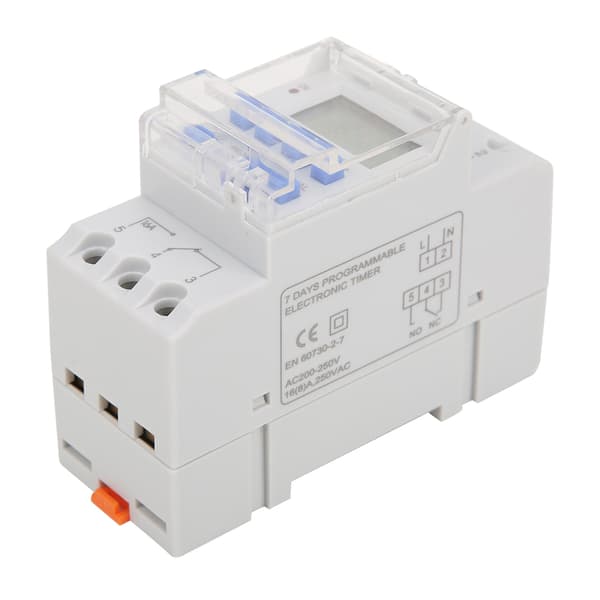 TM919A-2 200-250V AC 16A LCD 7 dagars programmerbara digitala timerswitchar