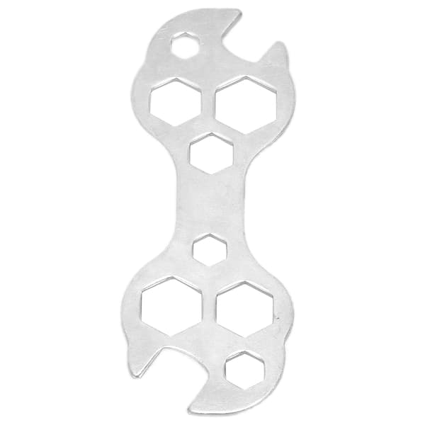 Flad Hexagonnøgle Multifunktionel Stål Cykel Hexagonnøgle til Cykelreparation