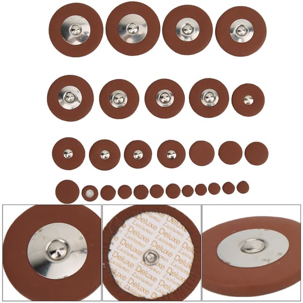 【NX】28 stk. Multi Size Saksofonputer Erstatningssett Kompatibel med sopransaksofon