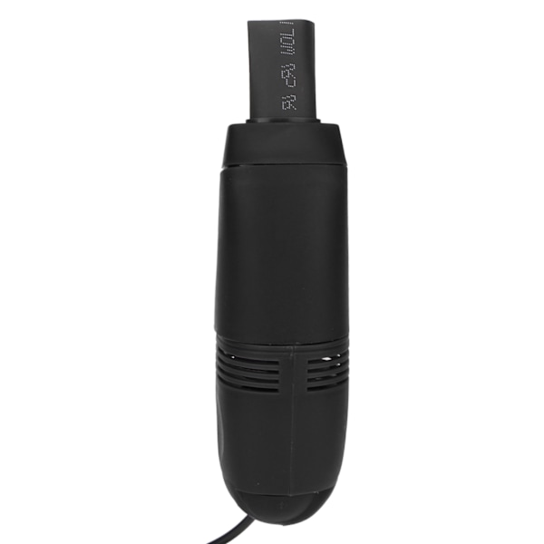 Mini Keyboard Cleaner Handheld Large Suction Mini USB Dammsugare för Nail Art Computer Svart