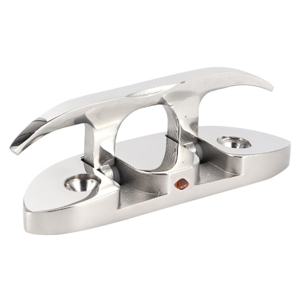 Foldbar kloss i rustfritt stål Flip Up Dock Cleat for fortøyning av båtkajak Marine 4,7 tommer