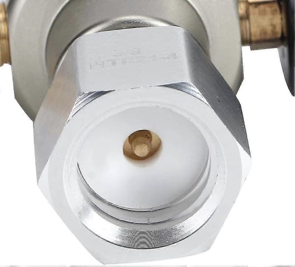 【NX】Kompatibel med Sodastreams 2-i-1 Mini CO2-regulator med TR21.4-adapter och 8 mm hullingkoppling