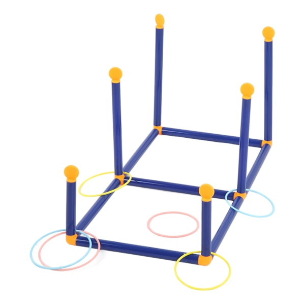 Golv Mini Fotboll Set 2 i 1 Toddler Bollspel Set Cirkelkastning Interaktiv Leksak för Inomhus Utomhus