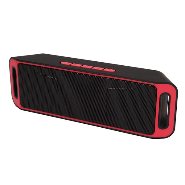 Kaksi Bluetooth-kaiutinta Langaton Kannettava Kaiutin Monitoiminen Mini Bluetooth-kaiutin Kotiin Ulkoilmaan Autoon Punainen