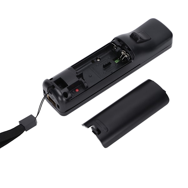 Fjernbetjening Vibration Lyd Funktion Spilkonsoll Tilbehør med Motion Plus til Wii UBlack