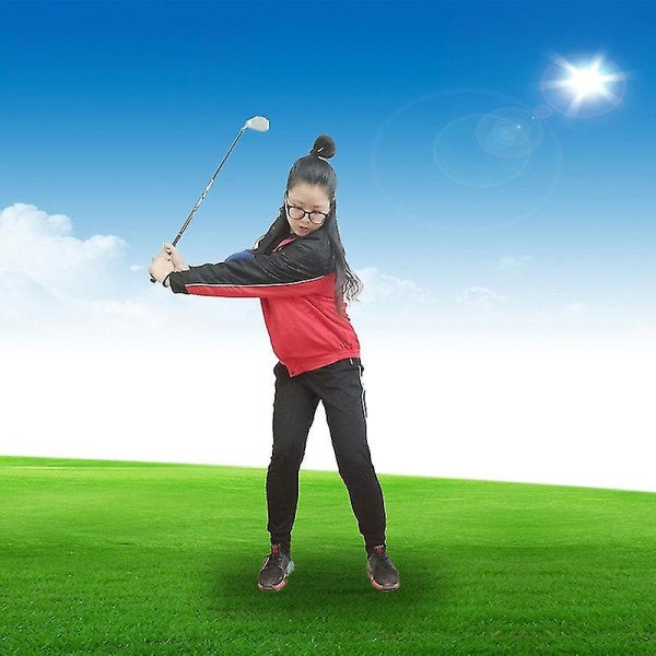 Golf Intelligent Impact Ball Golf Swing Trainer Hjälp Assist hållningskorrigering träning Blue