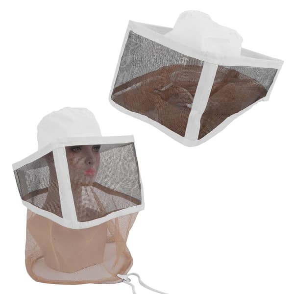 【NX】Anti Bee Net Hat Biodlingsskyddsmaterial Biodlarskyddslock Biodlingsutrustning