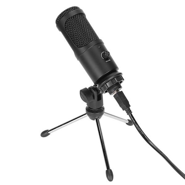 Kondensatormikrofon Laptop USB-drev Gratis til WINDOWS/LINUX Cardioid Pickup 30Hz‑20KHz DC5V A6