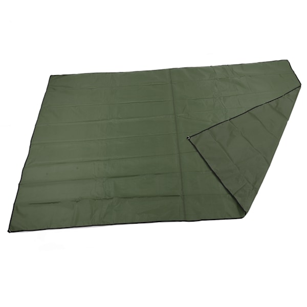 Solseil UV-blokkerende Foldbar Rektangulær Markiseduk for Hage, Basseng, Army Green