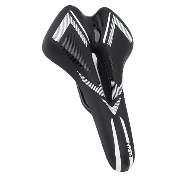 Sykkelstol Mountainbike-sete Memory Foam-pute Tykkere hul Komfort-sykkelsete Hvit