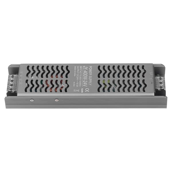 LED Driver 400W DC 24V IP20 Beskyttelse Rask varmeavledning LED Transformator LED Power Driver AC 175‑260V