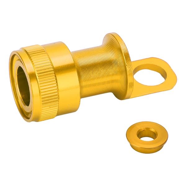 【NX】Lp Litepro Cykelpedal Quick Release Holder Adapter Pedalspænde Hovedmonteringssæde til Brompton Foldecykel Guld