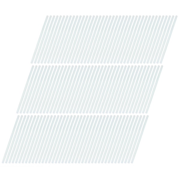 100 kpl 7 x 200 mm lämmintä liimapuikkoa Läpinäkyvä DIY-käsityökorjaus Lämmintä liimapuikkoa