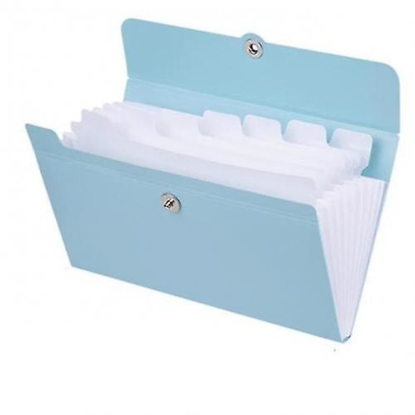A5 Organizer Box - Papir Dokumentmappe Blue