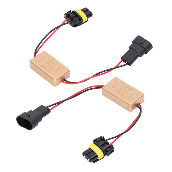 2ST 50W LED Strobe Controller Kontinuerlig Strobe ABS Dimljus Strobe Modul Blinkende Strobe Controller for LED-lykter