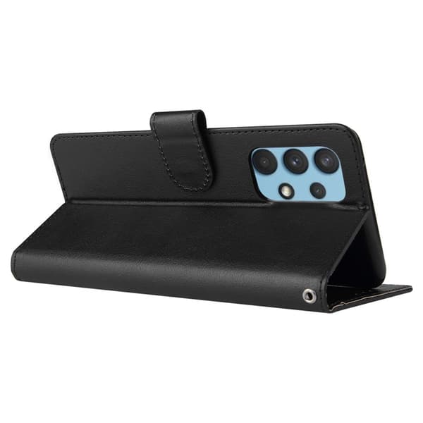 Kompatibel med Samsung Kompatibel med Galaxy A04s / A13 4G/5G Cover Solid Læder Sort 80