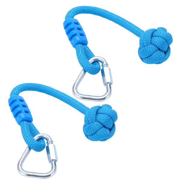 2 ST Swing Knot Rep vävd brokad för barn inomhus utomhus klättring aktivitet