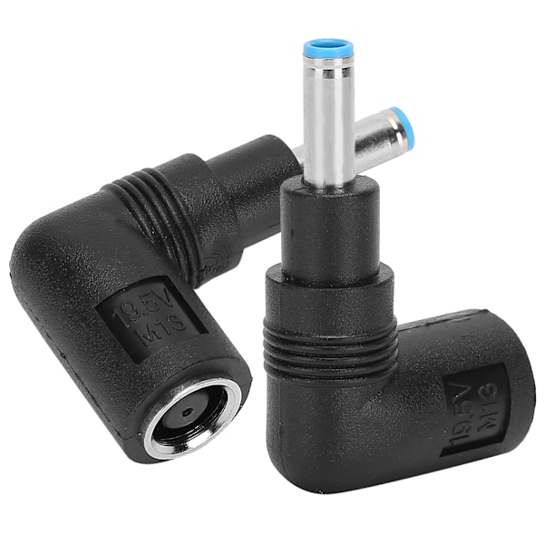 2st Vinklad Power Connector Laddaradapter 7,4x5,0mm till 4,5x3,0mm W/Pin för HP