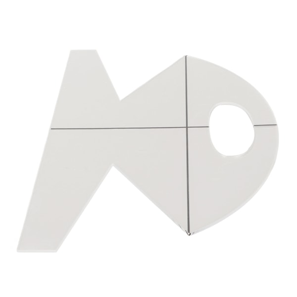 Bollevarmer Mal 10 Tommer Transparent Glatt Slitesterk Akryl Kurv Veske Mal for Hjemmesøm DIY