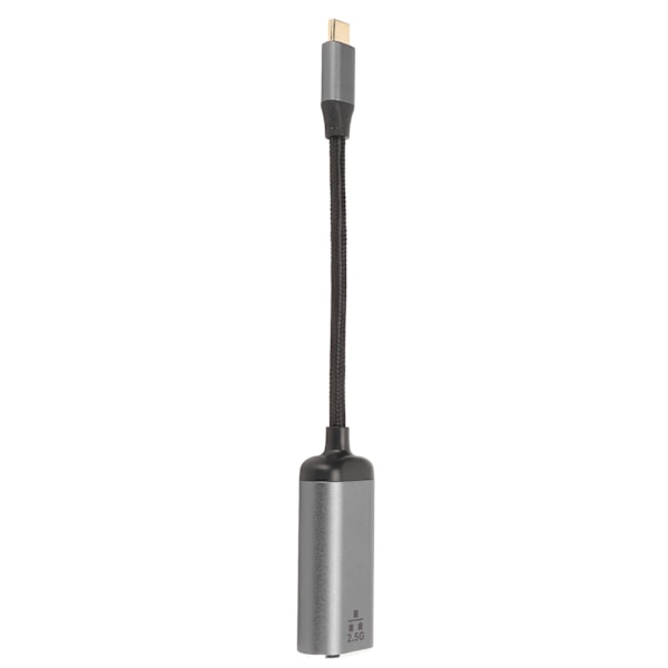 USB-C - Ethernet-sovitin Nopea Plug and Play USB Type-C - RJ45 2,5G Gigabit Ethernet LAN-verkkosovitin
