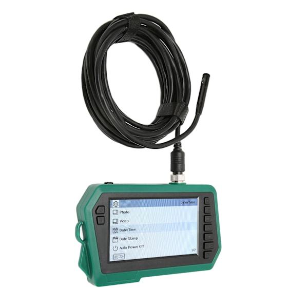 Industriellt endoskopset IP68 dubbellins 4,3 tum LCD-skärm 1080P 6 LED-minneskortstöd Borescope Camera Kit